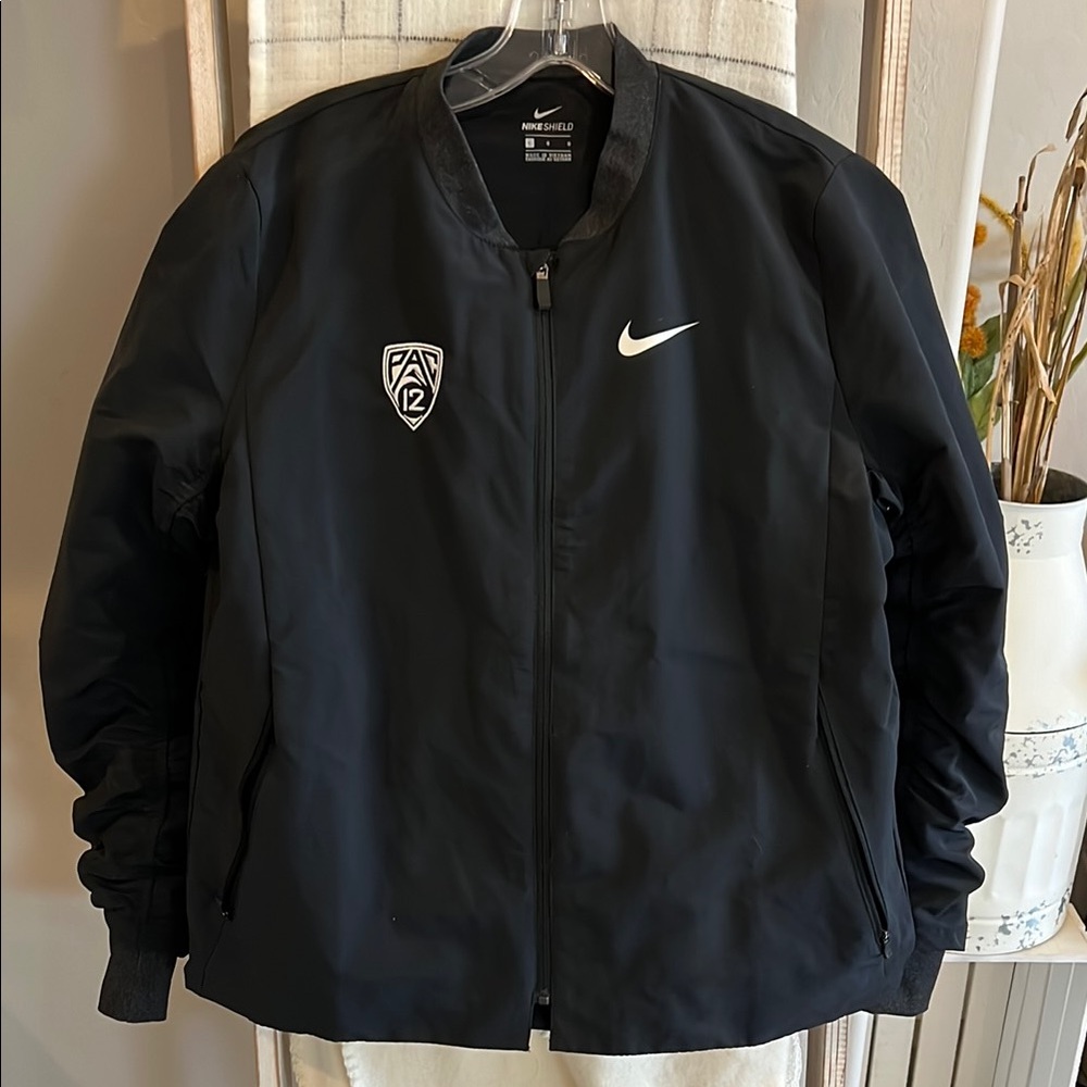 PAC 12 Nike Shield Black Bomber Jacket